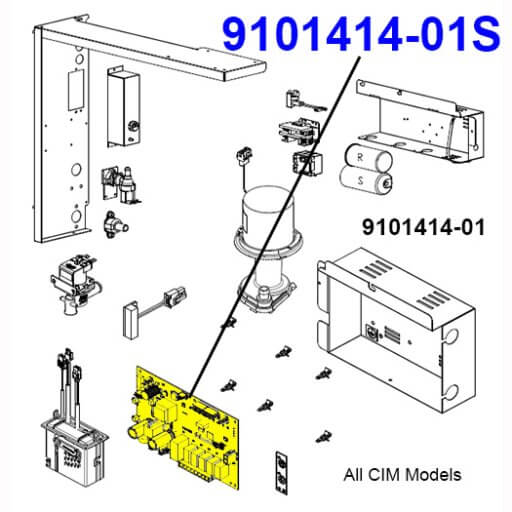 9101414-01 Control Board Diagram