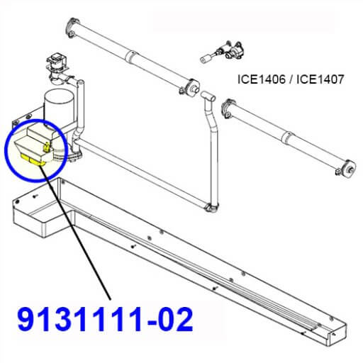 9131111-02 Float Assembly Diagram