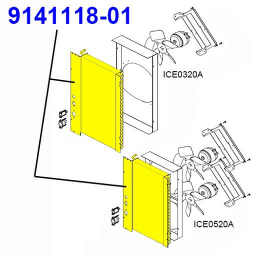 9141118-01 Air Condenser Diagram