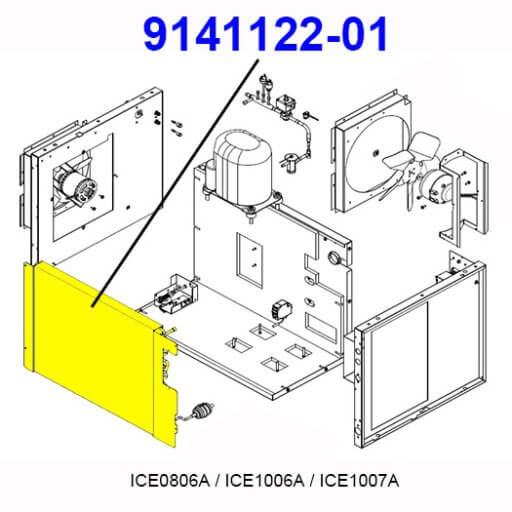 9141122-01 Air Condenser Diagram