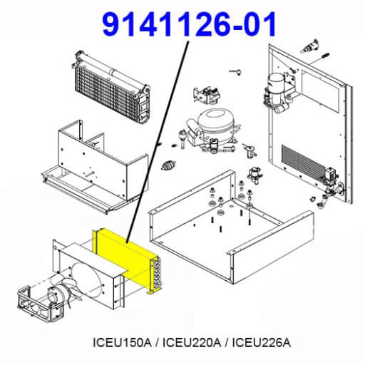 9141126-01 Air Condenser Diagram