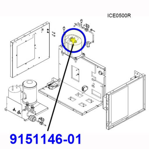 9151146-01 Crankcase Regulator Valve Diagram
