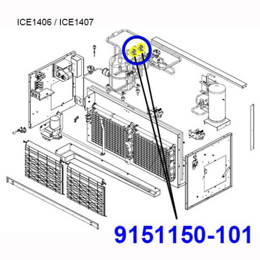 9151150-101 TXV Valve Kit Diagram