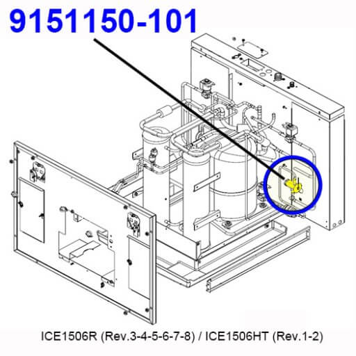 9151150-101 TXV Valve Kit Diagram