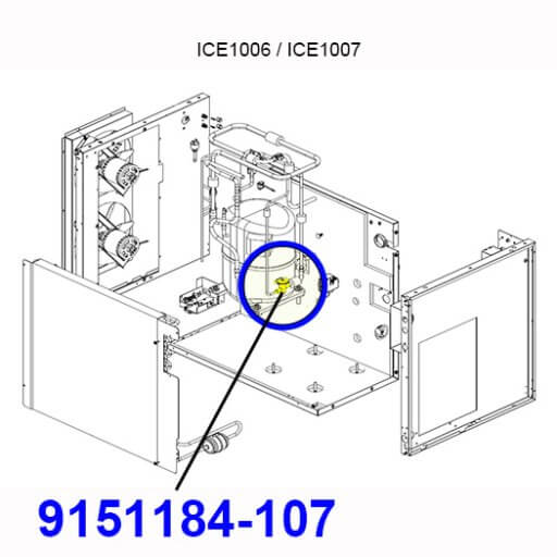 9151184-107 TXV Valve Kit Diagram