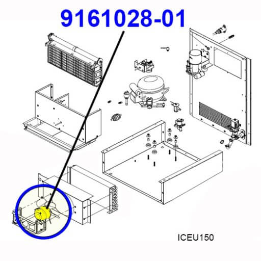 9161028-01 Fan Motor Diagram