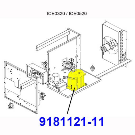 9181121-11 Compressor Kit Diagram