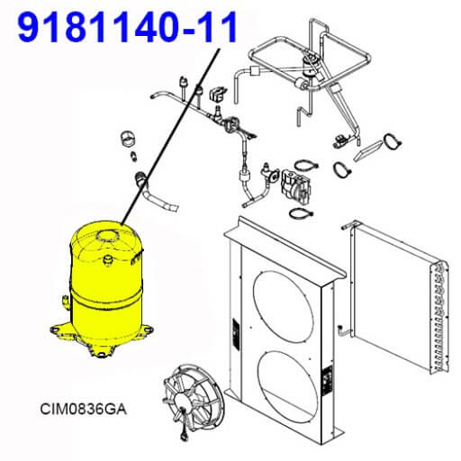 9181140-11 Compressor Kit Diagram
