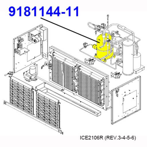 9181144-11 Compressor Kit Diagram