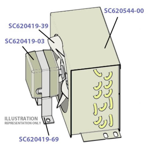 SC620544-00 Air Condenser Diagram