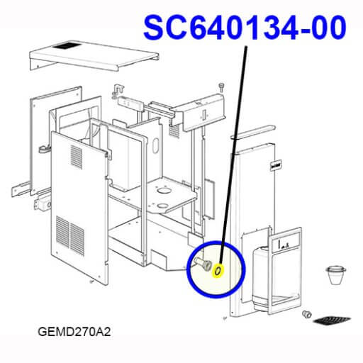 SC640134-00 GEMD270A2 O-Ring Diagram
