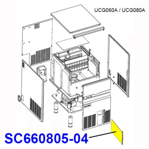 SC660805-04 Air Filter Diagram