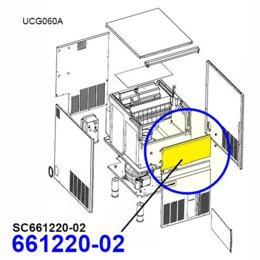SC661220-02 Bin Door Diagram