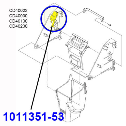 1011351-53 Vend Microswitch Diagram