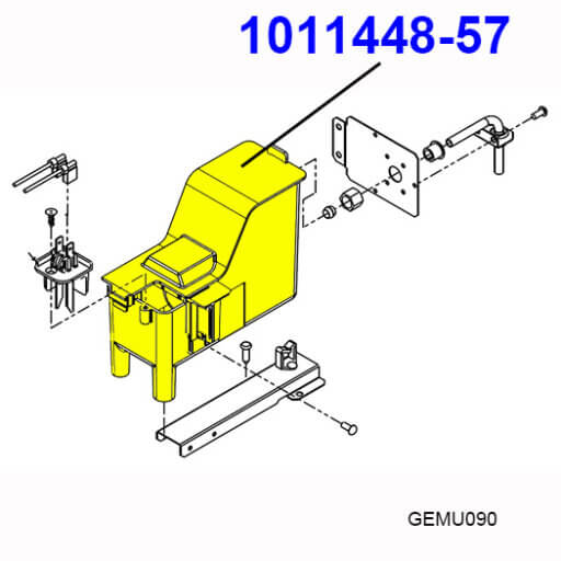 1011448-57 Water Float and Tank Diagram