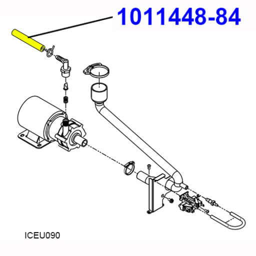 1011448-84 Discharge Hose Diagram