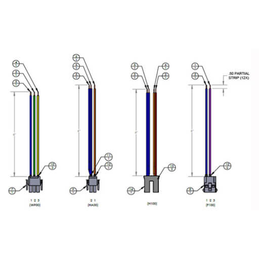 1051237-01 Wiring Harness Service Kit Diagram