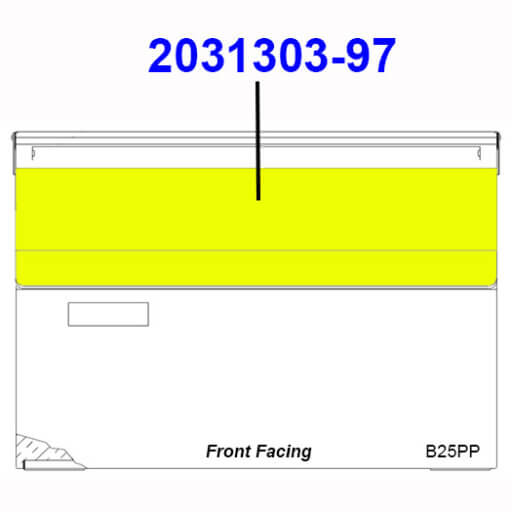 2031303-97 Bin Door, Black Diagram