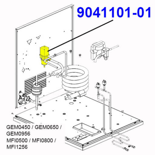 9041101-01 Water Pressure Regulating Valve Diagram