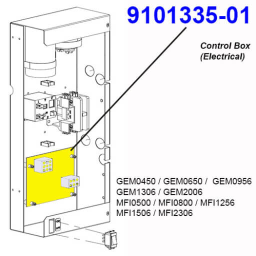 9101335-01 Circuit Board Diagram