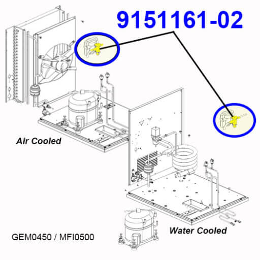 9151161-02 TXV Valve Diagram