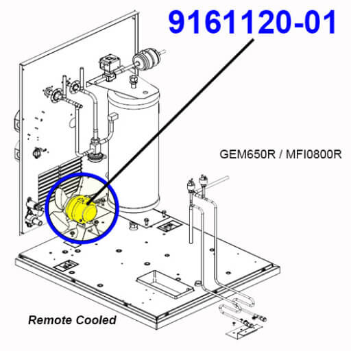 9161120-01 115v Fan Motor Diagram