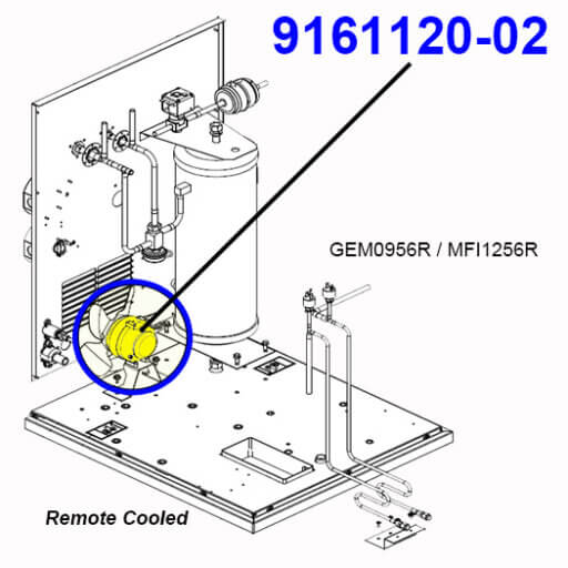 9161120-02 230v Fan Motor Diagram