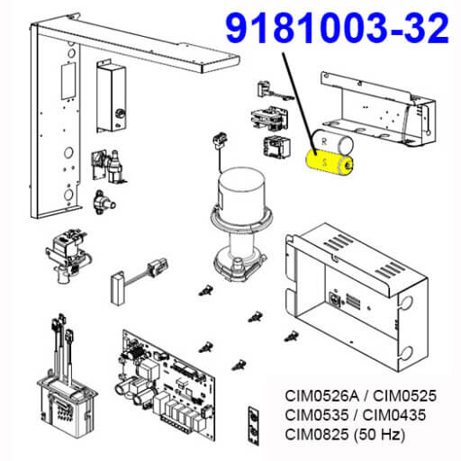 9181003-32 Start Capacitor Diagram