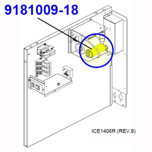 9181009-18 Run Capacitor Diagram