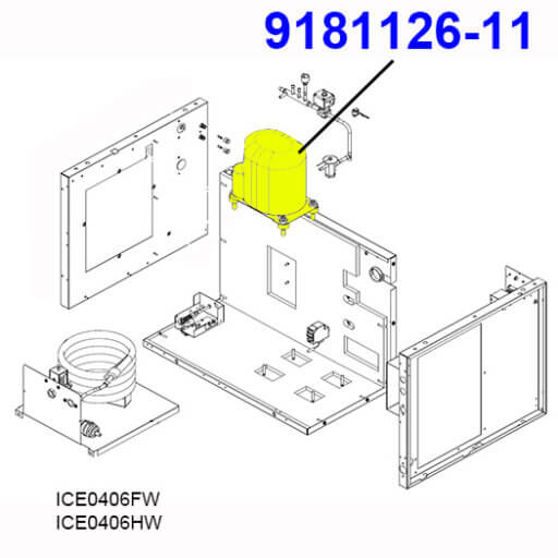 9181126-11 Compressor Kit Diagram