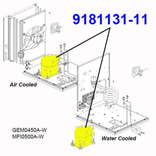 9181131-11 Compressor Kit Diagram