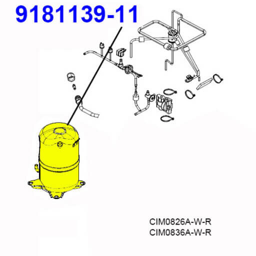 9181139-11 Compressor Kit Diagram