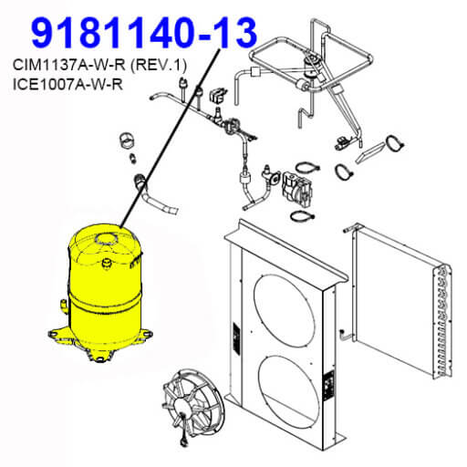 9181140-13 Compressor Kit Diagram