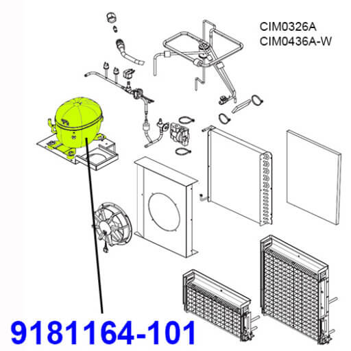 9181164-101 Compressor Kit Diagram