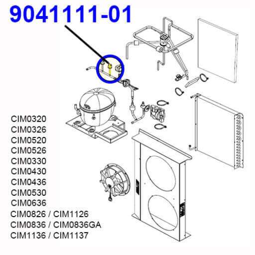 9041111-01 High Pressure Switch Diagram