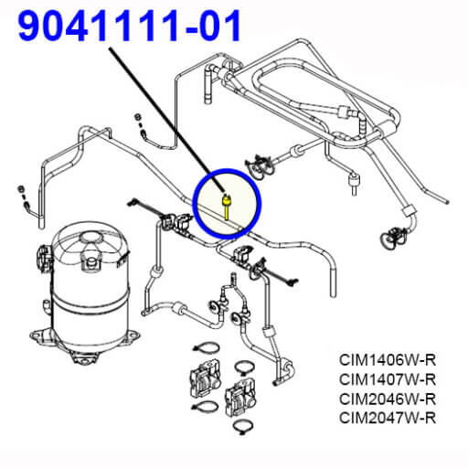 9041111-01 High Pressure Switch Diagram