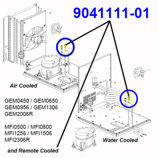 9041111-01 High Pressure Switch Diagram