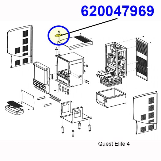 620047969 Top Hinge Cover