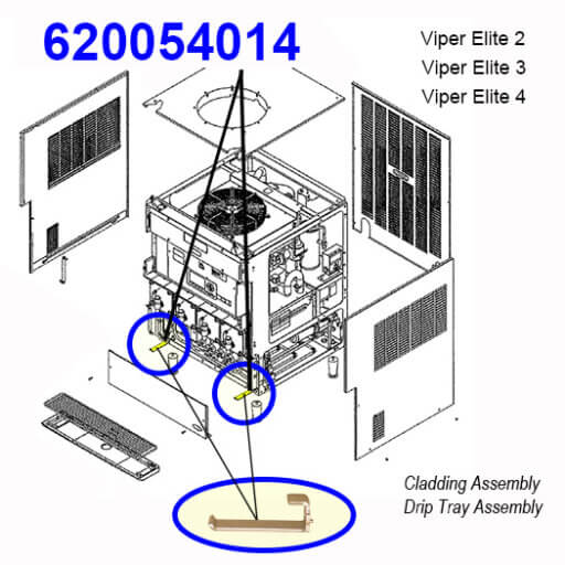 620054014 Drip Tray Bracket