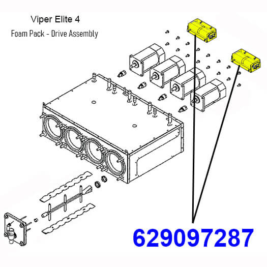 629097287 Capacitor Gear Motor Kit