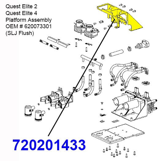 720201433 Platform Assembly Bracket