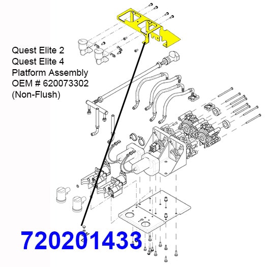 720201433 Platform Assembly Bracket