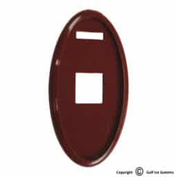 720508502 Push Button Bezel, Red