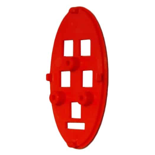 720508505 Portion Control Bezel, Red