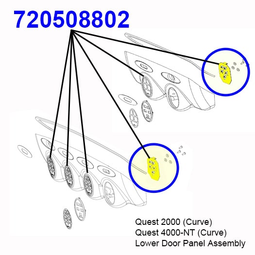 720508802 Portion Control Board