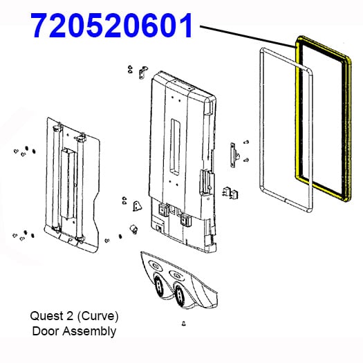 720520601 Door Gasket