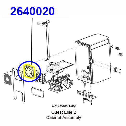 2640020 Cabinet Fan Motor
