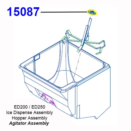 15087 Agitator Retainer