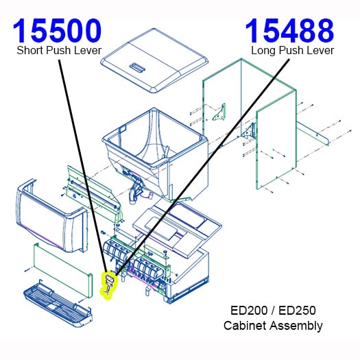 15488 Long Dispense Lever