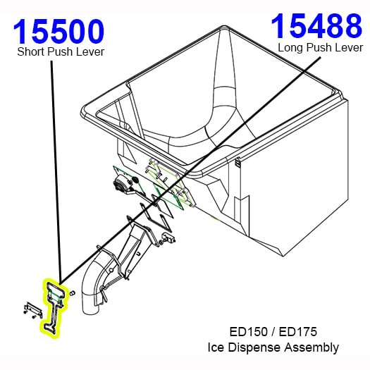 15488 Long Dispense Lever